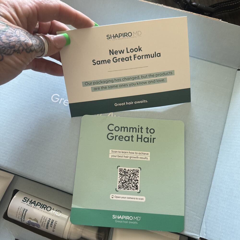 Women's Hair Regrowth Kit: Shampoo, Conditioner, 2% Minoxidil, Leave-In Foam - Picture 14 of 15